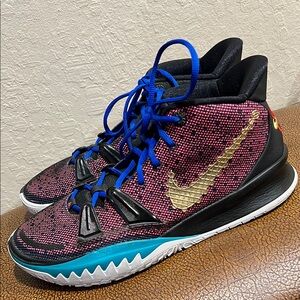 Like New Nike NBA Champion Kyrie Irving 7 Chinese New Year  Multicolor Sneakers!